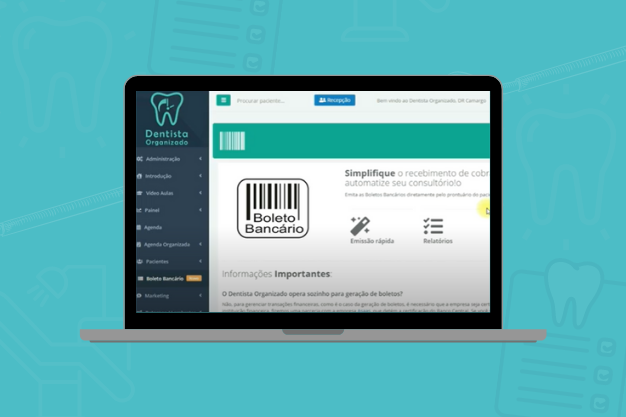 Novidade: Emita boletos pelo Dentista Organizado